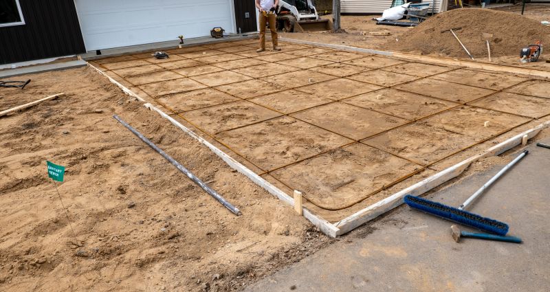 Cement Driveway Installation