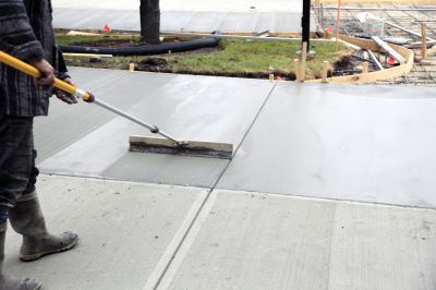 Local Cement Driveway Installation pros at work