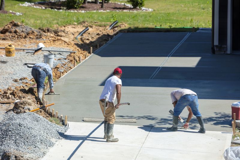 Contact About Cement Driveway Installation